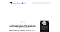 Desktop Screenshot of falconairportshuttle.com